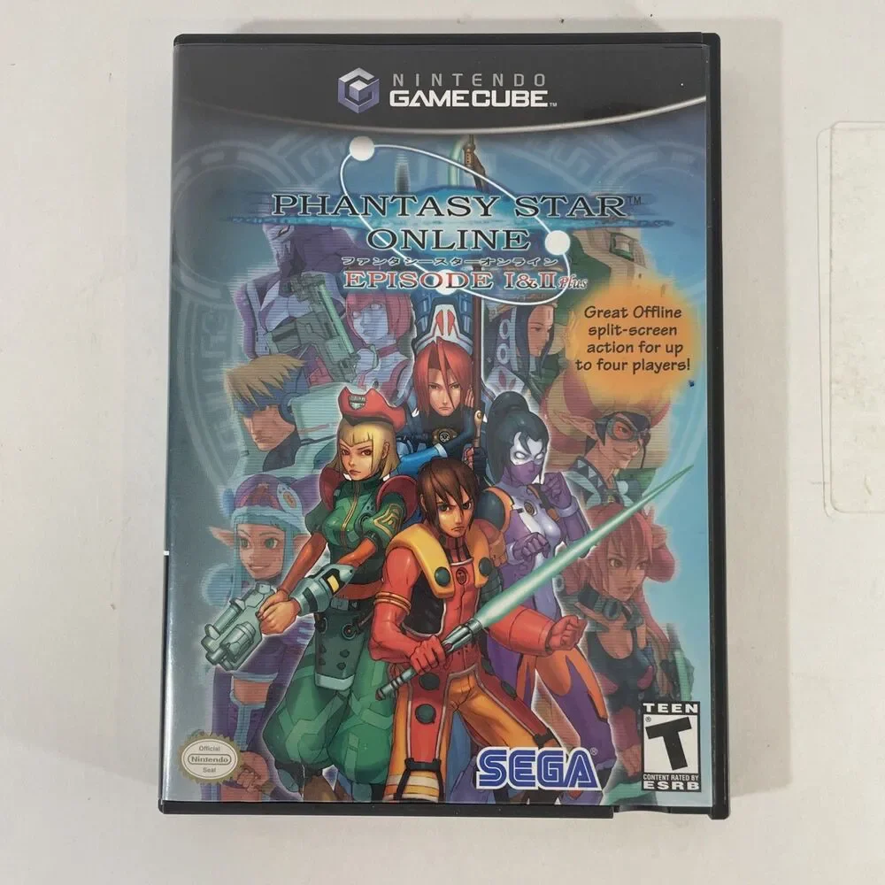 Phantasy Star Online: Episode I & II - Plus (Nintendo GameCube, 2004) -  CIB